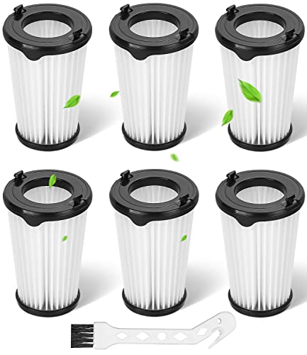 6 Stück CX7 Filter für AEG Ergorapido Akkustaubsauger, Ersatzfilter für AEG Zubehör, AEF150 Filter Set für alle CX7-2 Classic x flexibility QX8 Animal X Power CX7-2-45an CX7-2-i360 CX7-2-s360 von jutyum