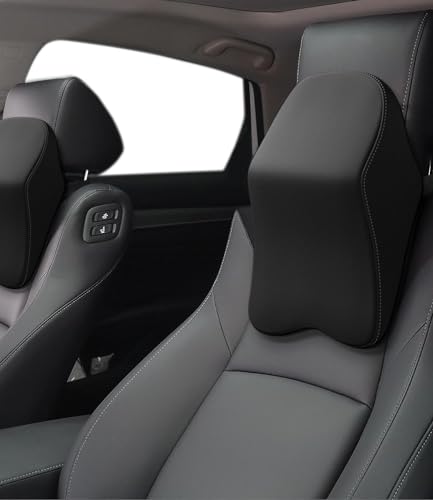 jutyum Auto Nackenkissen Kopfstütze, Memory Foam Kopfstütze Auto, Komfortabel und Atmungsaktiv Auto Kissen, Abnehmbarer Abdeckung von jutyum