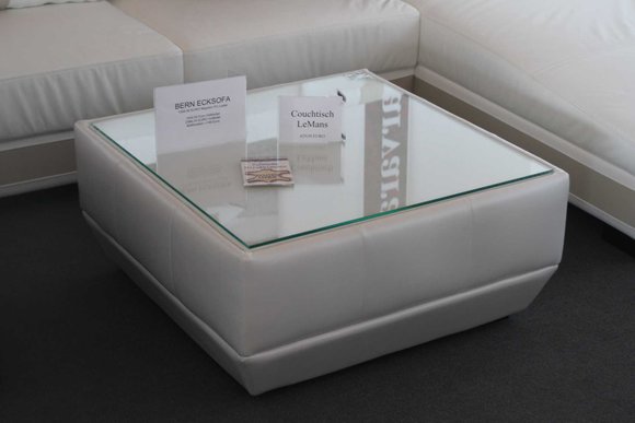 LeMans Luxus Couchtisch Glastisch Tische Tische Glas Beistell Sofort lieferbar von jv moebel