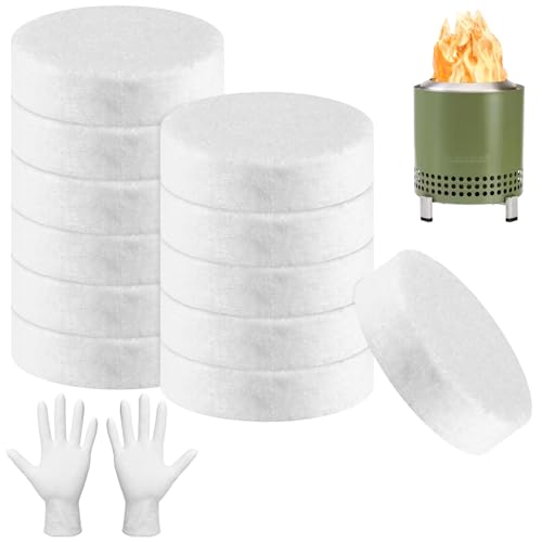 12 Stück Keramikwolle für Bioethanol, Bioethanol Glaswolle mit 2 Handschuhen, Temperaturbeständig Bis 1260°C Glaswolle, Glasfasermatte für Ethanol Tischkamin, Brennöfen, Keramikveredelung 12 Stück Keramikwolle für Bioethanol, Bioethanol Glaswolle mit 2 Handschuhen, Temperaturbeständig Bis 1260°C Glaswolle, Glasfasermatte für Ethanol Tischkamin, Brennöfen, Keramikveredelung von jwogngls