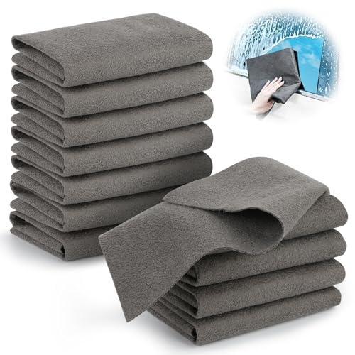 jwogngls 12 Stück Aquaglide Tücher,Serenosole Aquaglide Tücher,Verdicktes Magisches Reinigungstuch, 30x30cm Wiederverwendbar Magisches Reinigungstuch, Microfasertücher für Möbel, Glas von jwogngls