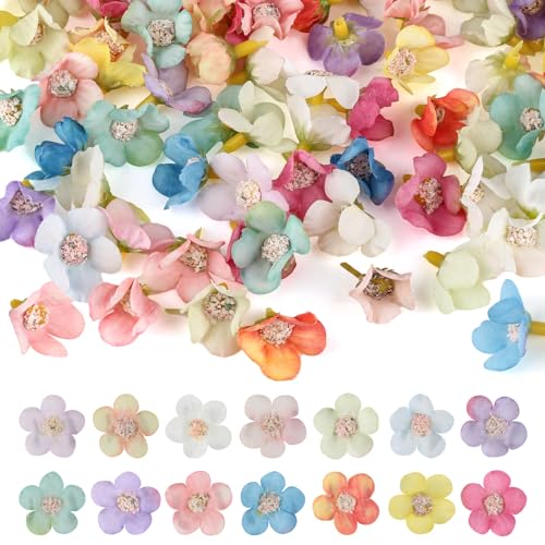 Jwogngls 120 Stück Mini Künstliche Blumen, Gänseblümchen Blütenköpfe Kunstblumen Bunt, Seidenblumen Köpfe Deko Blumen Klein Blumenköpfe Jwogngls 120 Stück Mini Künstliche Blumen, Gänseblümchen Blütenköpfe Kunstblumen Bunt, Seidenblumen Köpfe Deko Blumen Klein Blumenköpfe von jwogngls