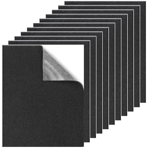 jwtyu 10 Stück Moosgummi Schwarz Rutschfeste Schaumstoffplatte Selbstklebend Matte mit Kleberücken EVA Schaumstoff für Möbel DIY Projekte 250x200x3mm Dick jwtyu 10 Stück Moosgummi Schwarz Rutschfeste Schaumstoffplatte Selbstklebend Matte mit Kleberücken EVA Schaumstoff für Möbel DIY Projekte 250x200x3mm Dick von jwtyu