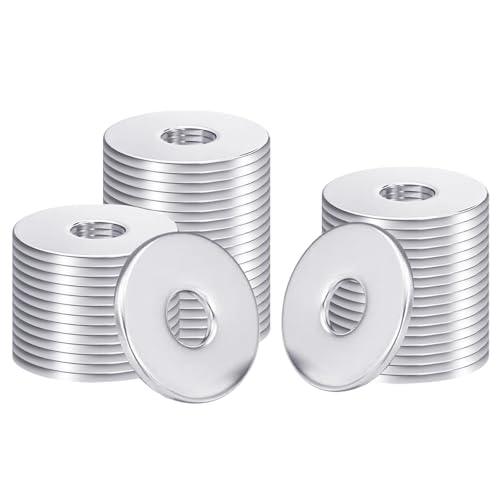 jwtyu 35 Stück Unterlegscheiben M5*15mm Beilagscheiben 304 Edelstahl Flache Unterlegscheibe Karosseriescheiben Geeignet für Schrauben & Muttern & Gewindestange von jwtyu