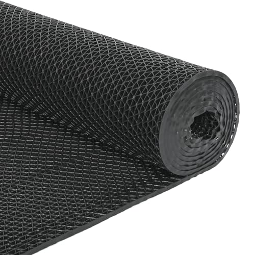 jxgzyy Kommerzielle Drainagematte, rutschfeste Bodenmatte, 90 x 3 m, robuste Schwimmbadmatte für Restaurant, Küche, Bad, Bar, Garten, Außenbereich, Nassbereich, Schwarz jxgzyy Kommerzielle Drainagematte, rutschfeste Bodenmatte, 90 x 3 m, robuste Schwimmbadmatte für Restaurant, Küche, Bad, Bar, Garten, Außenbereich, Nassbereich, Schwarz von jxgzyy