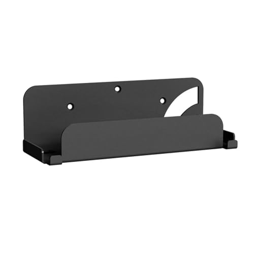 jyibinee Game Console Stand Wall Hanging Bracket Holder Stable Strong Load-bearing Universal Fit Mount Storage Support for Switch Black von jyibinee