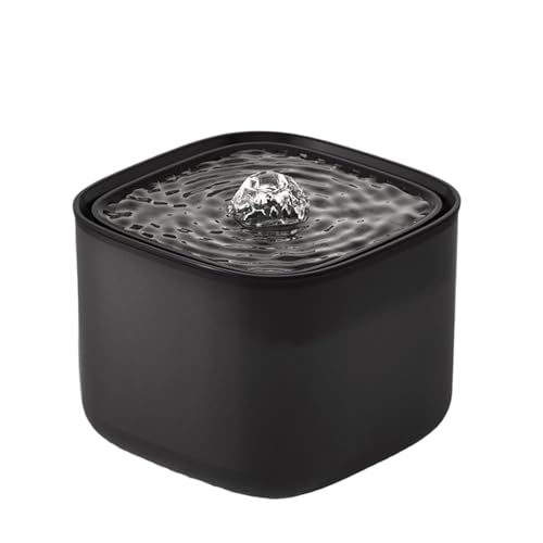jyibinee Pet Water Fountain Feeding Durable Automatic Circulating Cat Dog Automatic Water Feeder Grey von jyibinee