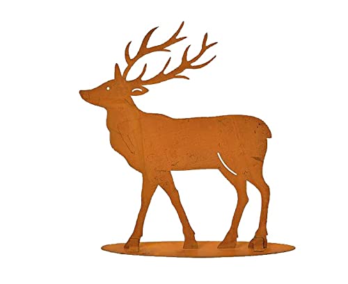 k/A Metall Hirsch, Austeller Hirsch in rostiger Optik k/A Metall Hirsch, Austeller Hirsch in rostiger Optik von k/A