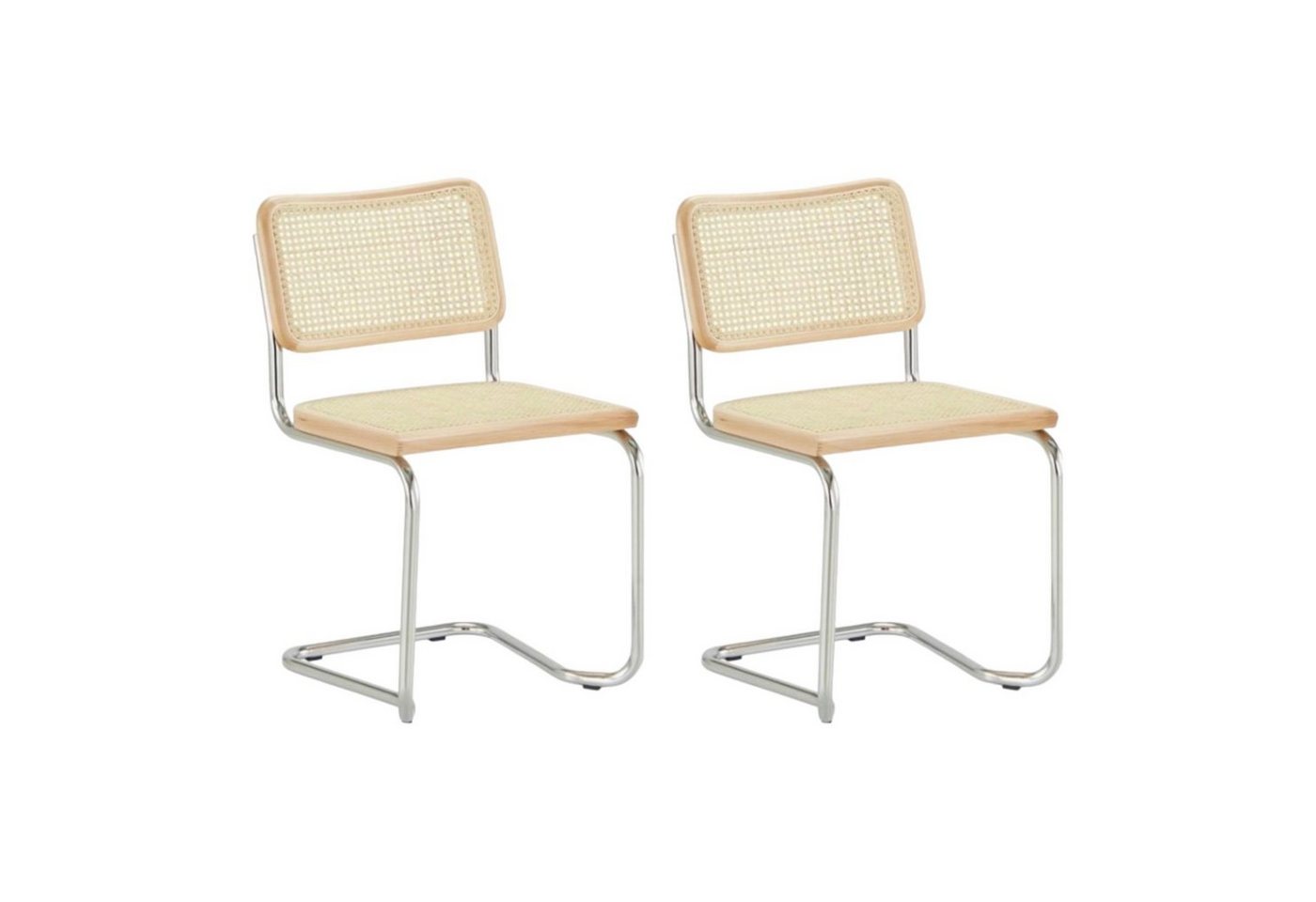 k-hometrends Freischwinger Moderner Schwingstuhl KADEN, 47x82x50cm, 2er Set k-hometrends Freischwinger Moderner Schwingstuhl KADEN, 47x82x50cm, 2er Set von k-hometrends