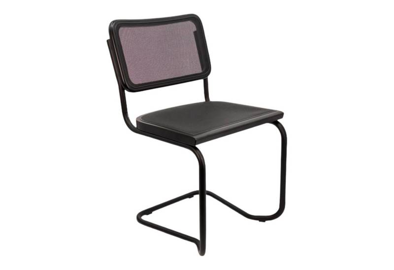 k-hometrends Freischwinger Moderner Schwingstuhl DENVER mit Mesh, 47x82x58 cm, 2er Set von k-hometrends