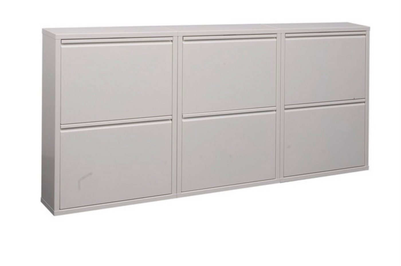 k-hometrends Schuhschrank KEKE 2-White XXL stilvoller Schuhschrank, schmaler Organizer, 150x70x15cm von k-hometrends