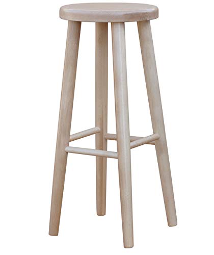 k koma BARSTUHL BUCHENHOLZ HOCKER NEU 72CM HOCH (LACKIERT) von k koma