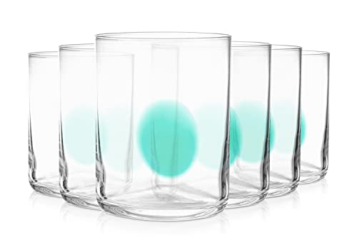 Konsimo KROG Gläser 6er Set - Cocktailgläser Handgefertigt Wassergläser - Whiskygläser Gingläser Rumgläser Saftgläser - 410 ml Glas - Türkis Konsimo KROG Gläser 6er Set - Cocktailgläser Handgefertigt Wassergläser - Whiskygläser Gingläser Rumgläser Saftgläser - 410 ml Glas - Türkis von k. konsimo.