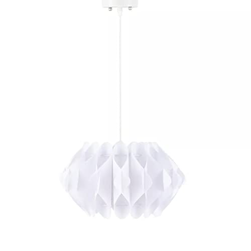 konsimo PRIFO Pendellampe Pendelleuchte Hängelampen Esszimmerlampe Esstischlampe Deckenlampe Schlafzimmerlampe Lamp Mattweiß 34x34x20 cm von k. konsimo.