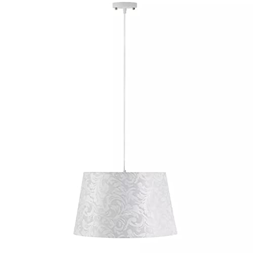 konsimo SKROP Pendellampe Pendelleuchte Hängelampen Esszimmerlampe Esstischlampe Deckenlampe Schlafzimmerlampe Lamp Weiß 40x40x24 cm von k. konsimo.