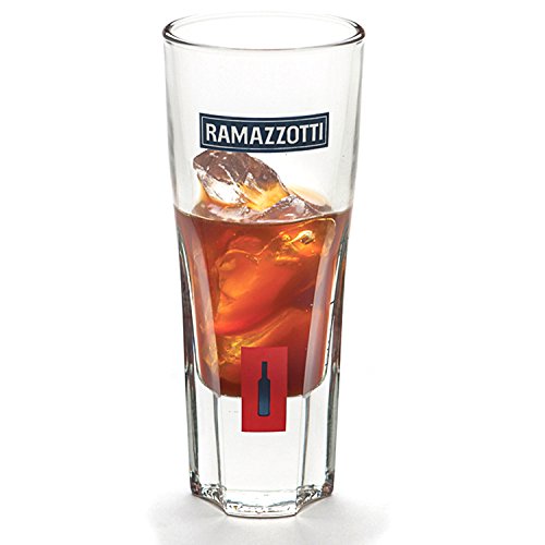 Ramazotti Gläser | Geschenkkarton | 3 Gläser | Kristallglas | 40 ml | Geeicht 20 | Likör Set von k.A.