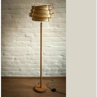Stehlampe Eiche Buche Design Modern Retro Furnier Veneer Wood Oak Beech Floor Lamp Standard Lamp von kOnzeptreyhe