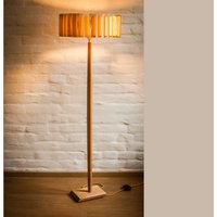 Stehlampe Modern Design Floor Lamp Standard Lamp Furnier Veneer Wood Ash Kern Esche von kOnzeptreyhe