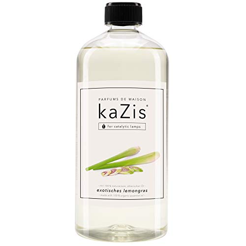 KAZIS® Lemongras I 1 Liter I Für Jede katalytische Lampe I 1000 ml I Raum-Duft von KAZIS