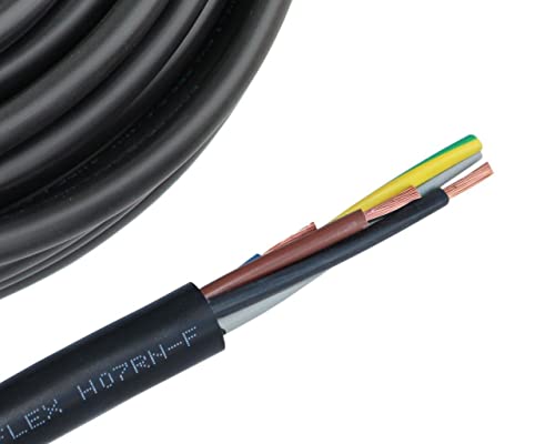 H07RN-F 3x2,5mm² Gummikabel Meterware 10-100 Meter, Länge:10 Meter von kabel-licht