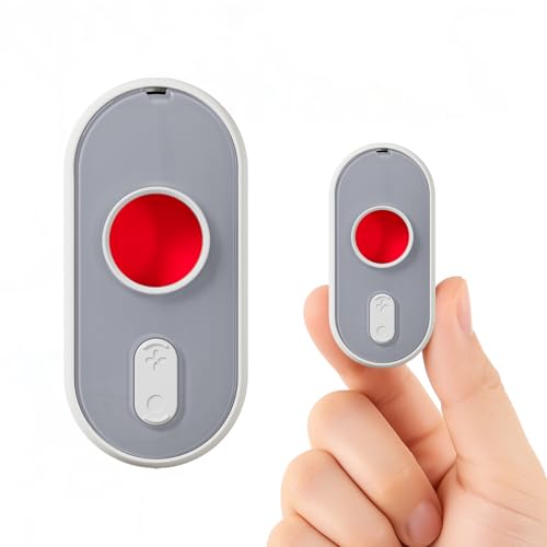 kacylzom Versteckte Kamera Detektor - 3 in 1 Wanzen Detektor mit Vibrationsalarm&LED-Taschenlampe Versteckte Kameras Aufspüren Hidden Camera Detector Anti-Spionage - Sicherheitsgerät(1 Stück) kacylzom Versteckte Kamera Detektor - 3 in 1 Wanzen Detektor mit Vibrationsalarm&LED-Taschenlampe Versteckte Kameras Aufspüren Hidden Camera Detector Anti-Spionage - Sicherheitsgerät(1 Stück) von kacylzom