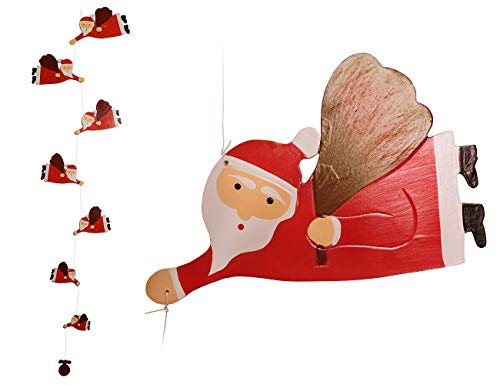 kadoh Nikolaus Mobile Dekofigur Weihnachtsdeko Deko Weihnachten Advent Winter christmas xmas Weihnachtsmann Santa Holz kadoh Nikolaus Mobile Dekofigur Weihnachtsdeko Deko Weihnachten Advent Winter christmas xmas Weihnachtsmann Santa Holz von kadoh