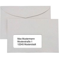 kaenguruh the world of paper Briefumschläge DIN C6 mit Fenster grau nassklebend 1.000 St. von kaenguruh the world of paper