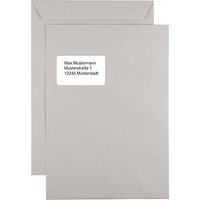 kaenguruh the world of paper Versandtaschen DIN C4 mit Fenster grau 250 St. von kaenguruh the world of paper