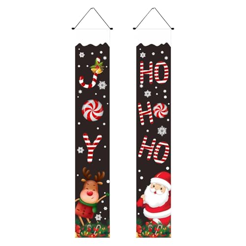 kaiop Weihnachtsbanner für den Außenbereich - Weihnachtsdeko Außen Für Terrasse - Design mit Cartoon Buchstaben Türschild für Café Eingang Garage Zimmer Restaurant Balkon Garten Tor Firma kaiop Weihnachtsbanner für den Außenbereich - Weihnachtsdeko Außen Für Terrasse - Design mit Cartoon Buchstaben Türschild für Café Eingang Garage Zimmer Restaurant Balkon Garten Tor Firma von kaiop