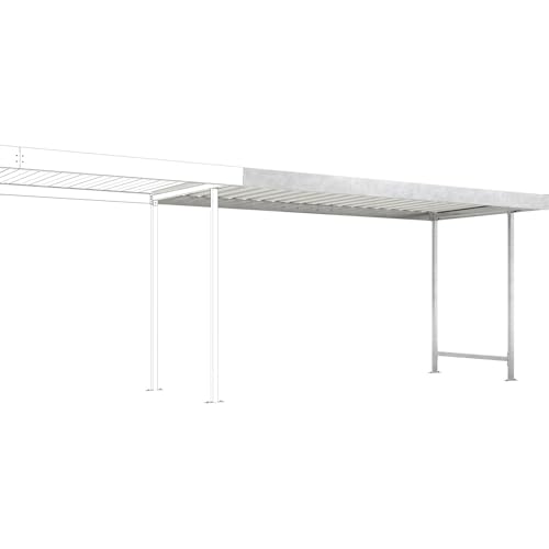WSM | Materialüberdachung Leipzig | Anbaueinheit | B 4300 mm | einseitig | HxT 2360 x 2200 mm WSM | Materialüberdachung Leipzig | Anbaueinheit | B 4300 mm | einseitig | HxT 2360 x 2200 mm von kaiserkraft