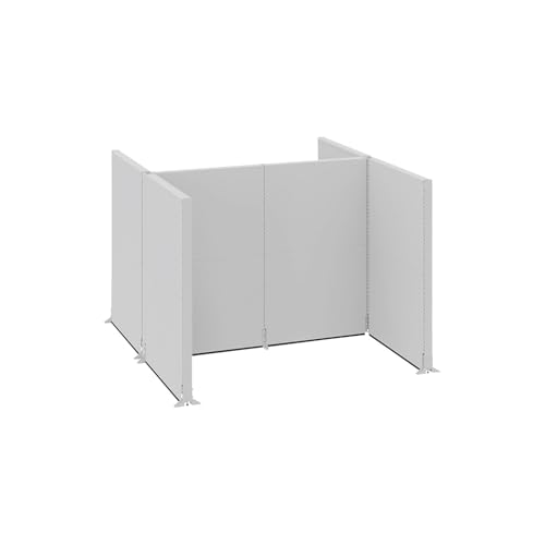 kaiserkraft | Akustik-Stellwand | Büro/Industrie | Komplettmodule | LxBxH 2900 x 2670 x 2000 mm von kaiserkraft