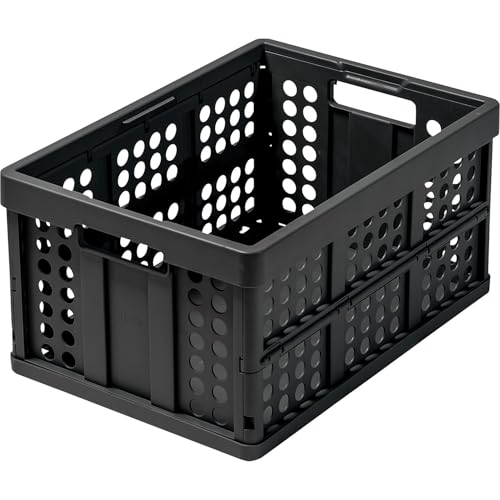 kaiserkraft | CLAX Klappbox | Volumen 46 l | schwarz von kaiserkraft