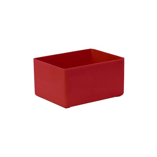 kaiserkraft | Einsatzkasten | Höhe 54 mm | rot | LxB 106 x 80 mm | VE 50 Stk von kaiserkraft