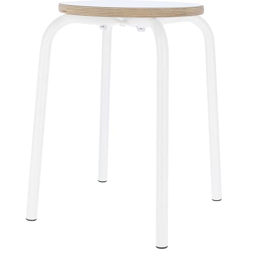 kaiserkraft | Hocker Paris | Sitzhöhe 460 mm | weiß von kaiserkraft