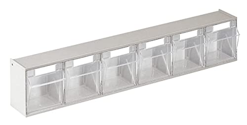 kaiserkraft | Klappkasten-System | Gehäuse-HxBxT 113 x 600 x 91 mm | 6 Kästen | sandbeige kaiserkraft | Klappkasten-System | Gehäuse-HxBxT 113 x 600 x 91 mm | 6 Kästen | sandbeige von kaiserkraft