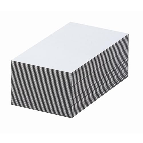 kaiserkraft | Magnet-Lagerschilder | weiß | HxB 80 x 100 mm | VE 100 Stk von kaiserkraft