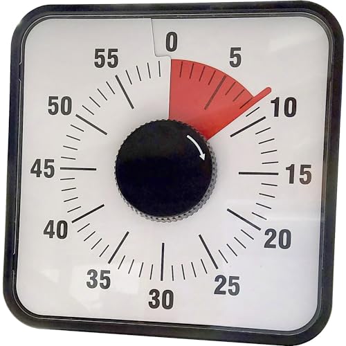 kaiserkraft | Meeting-Timer | HxBxT 195 x 195 x 32 mm | schwarz von kaiserkraft