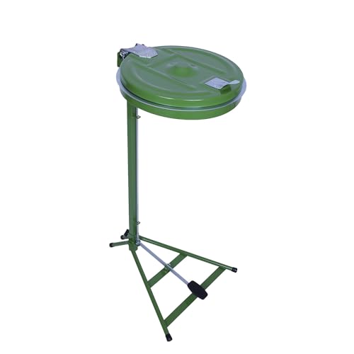 kaiserkraft | Müllsackständer | Standgestell | für Volumen 120 l | mit Pedal | grün | Stahldeckel kaiserkraft | Müllsackständer | Standgestell | für Volumen 120 l | mit Pedal | grün | Stahldeckel von kaiserkraft