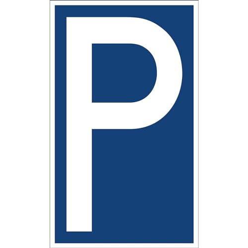 kaiserkraft | Parkplatzkennzeichen | Kunststoff | Parkplatzkennzeichnung P | LxH 150 x 250 mm von kaiserkraft