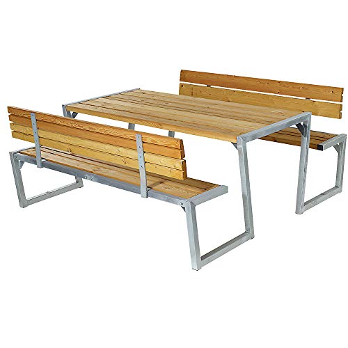 kaiserkraft Plus 185702-3 ZIGMA Combimöbel komplett + 2 Lehnen, sibirische Lärche geölt kaiserkraft Plus 185702-3 ZIGMA Combimöbel komplett + 2 Lehnen, sibirische Lärche geölt von kaiserkraft
