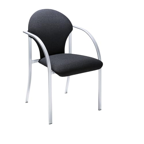 kaiserkraft | Polsterstapelstuhl | Sitz HxBxT 470 x 450 x 490 mm | Polsterfarbe Schwarz | VE 2 STK kaiserkraft | Polsterstapelstuhl | Sitz HxBxT 470 x 450 x 490 mm | Polsterfarbe Schwarz | VE 2 STK von kaiserkraft
