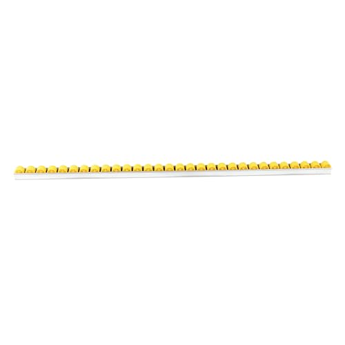 kaiserkraft | Rollenleiste mit Zylinderrollen | Teilung 33 mm | Ø 28 mm | Kunststoff | Länge 1 m von kaiserkraft