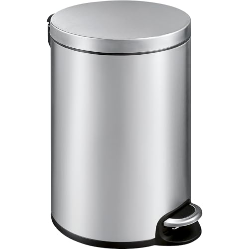 kaiserkraft | Tretabfallsammler | Volumen 20 l | Ø x H 292 x 455 mm | Edelstahl von kaiserkraft