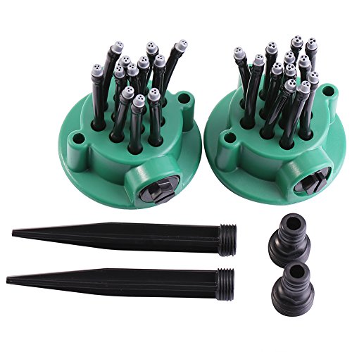 2pcs Gartenanlagen Gemüse einstellbares Bewässerungssprinkler Multi -Use -Rasenbewässerungssystem 2pcs Gartenanlagen Gemüse einstellbares Bewässerungssprinkler Multi -Use -Rasenbewässerungssystem von kaisudiAP