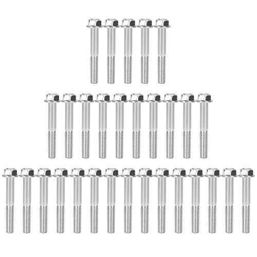 30pcs M8x55 Schrauben - Zylinderschraubenzubehör für 168F/170F 2KW -3KW Benzingenerator von kaisudiAP