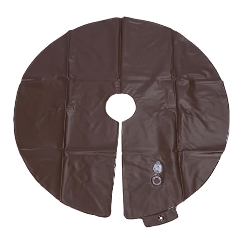 Baumwässerungsring 10 Gallonen PVC Tropfbewässerungswasserbeutel zum Gartenwachstum (Braun) von kaisudiAP