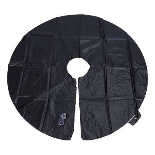 Baumwässerungsring 10 Gallonen PVC Tropfbewässerungswasserbeutel zum Gartenwachstum (Schwarz) von kaisudiAP