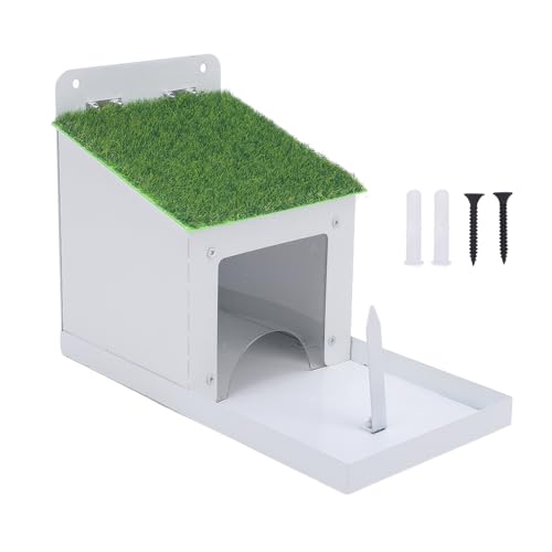 Eichhörnchen -Feeder mit Maiskolbenhalter Wandmontage Metall Eichhörnchen Fütterungsbox für Außenhause Garten Garten Eichhörnchen -Feeder mit Maiskolbenhalter Wandmontage Metall Eichhörnchen Fütterungsbox für Außenhause Garten Garten von kaisudiAP