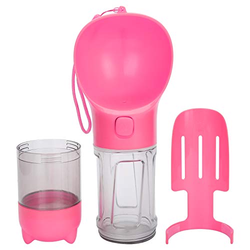 Ein tragbarer Müllsack befindet sich am Ende des Wasserbechers und kann bei der Verwendung vorsichtig gezogen werden. (Rosa) von kaisudiAP