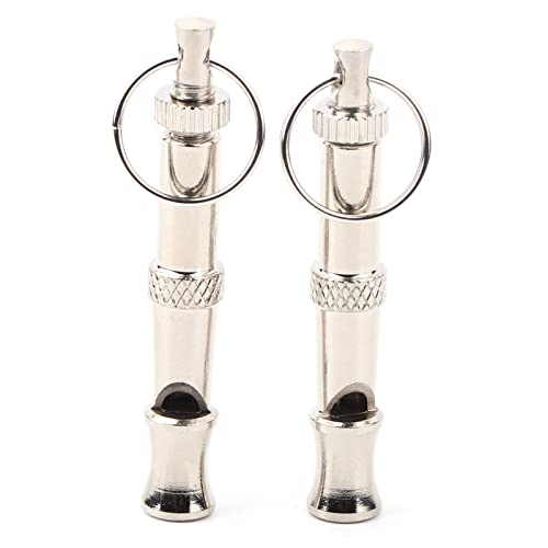 Für 2pcs, für Edelstahl, Ultraschall pfeifen, tragbares Trainer-Trainings Werkzeug für Hunde tauben Vögel von kaisudiAP